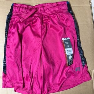 Russell Dri Power 360 Boys Core Printed Short Size M 8 Color Red NWT